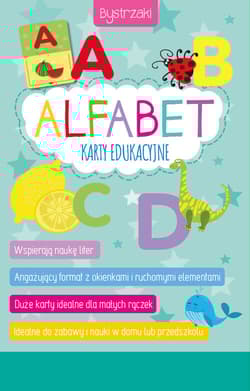 Bystrzaki. Alfabet. Karty edukacyjne - Izabella Sieńko-Holewa