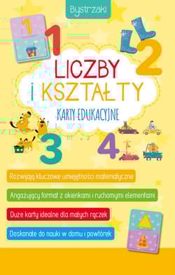 Bystrzaki. Liczby i kształty. Karty edukacyjne - Izabella Sieńko-Holewa