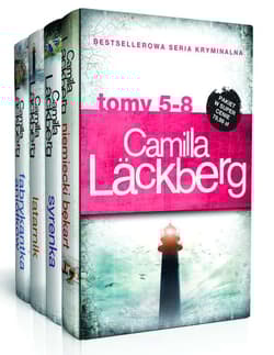 Camilla Lackberg Tom 5-8 Niemiecki bękart / Syrenka / Latarnik / Fabrykantka aniołków Pakiet - Camilla  Läckberg