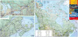 Galeria - zdjęcie nr. 5 - Canada laminowana mapa samochodowo-turystyczna 1:2 500 000 1:5 500 000 1:10 000 000