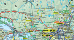 Galeria - zdjęcie nr. 4 - Canada road and tourist map 1:10 000 000 ANG  laminat 2025