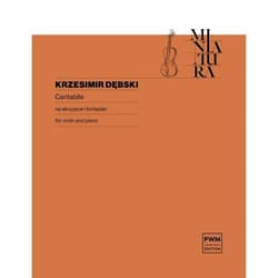 Cantabile na skrzypce i fortepian - Krzesimir Dębski