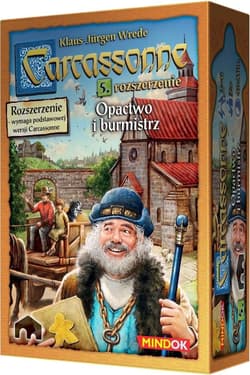 Carcassonne 5 rozszerzenie Opactwo i burmistrz - Klaus-Jürgen  Wrede