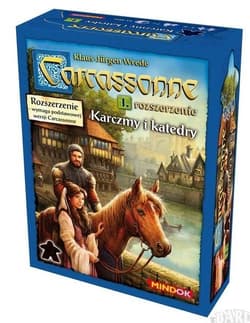 Carcassonne - Karczmy i Katedry - rozszerzenie do gry planszowej - Klaus-Jürgen  Wrede