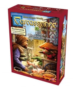 Carcassonne - Kupcy i Budowniczowie - rozszerzenie do gry planszowej - Klaus-Jürgen  Wrede