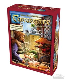 Carcassonne - Kupcy i Budowniczowie - rozszerzenie do gry planszowej - Klaus-Jürgen  Wrede