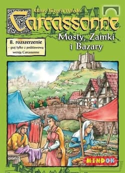 Carcassonne - Mosty Zamki i Bazary - rozszerzenie do gry planszowej - Klaus-Jürgen  Wrede