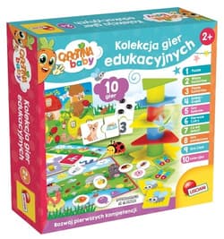 Carotina Baby Kolekcja gier edukacyjnych 10 gier