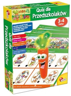 Carotina Quiz dla przedszkolaka 3-4 lata