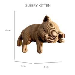 Galeria - zdjęcie nr. 2 - Cartonic 3D Puzzle KITTENS TRIO