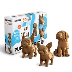 Cartonic 3D Puzzle PUPPIES TRIO