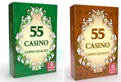 Casino karty do gry 55 listków