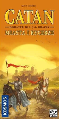 Catan - Miasta i Rycerze dodatek do gry dla 5-6 graczy - Klaus Teuber