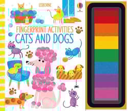 Cats and Dogs. Fingerprint activities wer. angielska - Fiona Watt, Candice Whatmore