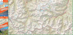 Galeria - zdjęcie nr. 2 - Central Pyrenees trekking map 1:50 000 laminat
