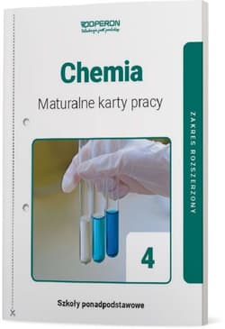 Chemia 4 Maturalne karty pracy Zakres rozszerzony Szkoła ponadpodstawowa - Malecha Piotr