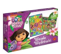 Chińczyk + Wyścigi Dora poznaje świat