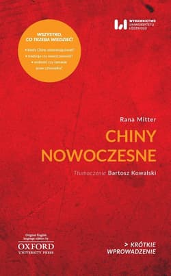 Chiny nowoczesne Krótkie Wprowadzenie 26 - Rana Mitter