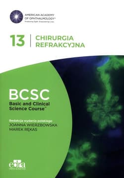 chirurgia refrakcyjna 13. BCSC basic and clinical science course
