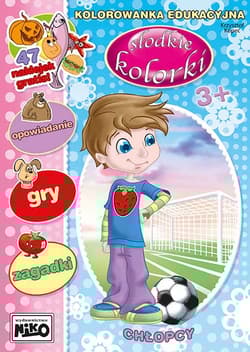 Chłopcy. Słodkie kolorki - Kopeć Krzysztof