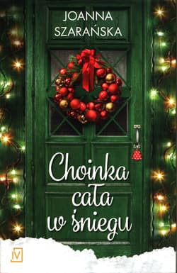 Choinka cała w śniegu