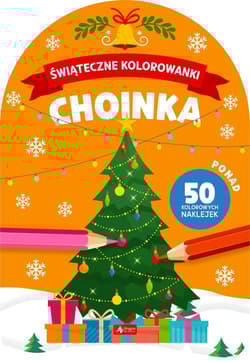 Choinka Świąteczne kolorowanki