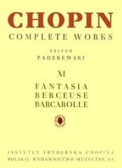 Chopin Complete Works XI Fantazja. Berceuse... - Fryderyk Chopin