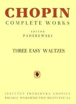 Chopin,F. Trzy łatwe walce CWS - Fryderyk Chopin