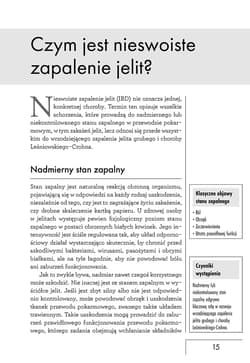 Galeria - zdjęcie nr. 2 - Choroby zapalne jelit. Naturalne terapie i dieta.  Praktyczny przewodnik dla osób z chorobą Leśniowskiego-Crohna i wrzodziejącym zapaleniem jelita grubego