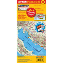 Galeria - zdjęcie nr. 3 - Chorwacja map&guide XL część południowa PL laminat 2023