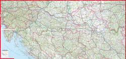 Galeria - zdjęcie nr. 2 - Chorwacja mapa samochodowa 1:750 000 laminat 2024