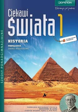 Ciekawi świata 1 Historia Podręcznik Część 1 Zakres rozszerzony Szkoła ponadgimnazjalna - Wroniszewski Jan