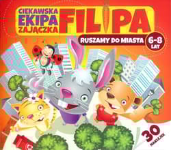 Ciekawska ekipa zajączka Filipa 6-8 lat