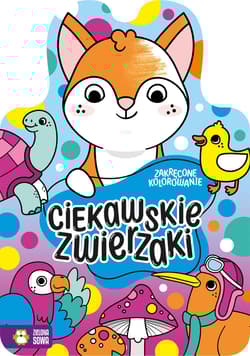 Ciekawskie zwierzaki. Zakręcone kolorowanie - Opracowanie Zbiorowe