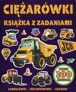 Ciężarówki Książka z zadaniami