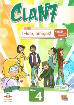 Clan 7 con Hola amigos 4 podręcznik + kod - Praca zbiorowa
