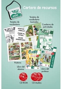 Clan 7 con Hola amigos 4 zestaw dla nauczyciela - Castro Maria