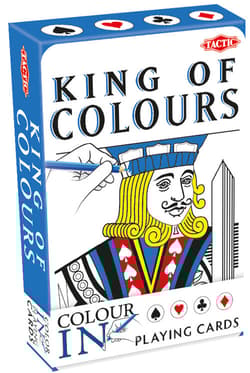 Classic Color-In Playing 55 kart do kolorowania