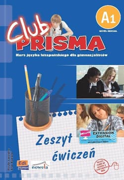 Club Prisma A1 Język hiszpański Zeszyt ćwiczeń + klucz do cwiczeń Gimnazjum - Cegła Dorota