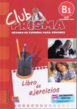 Club Prisma B1 Libro de ejercicios  EDI-NUMEN -  Cerdeira Paula