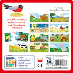 Galeria - zdjęcie nr. 2 - Co jedzą zwierzęta? Układanki malucha. Kapitan Nauka