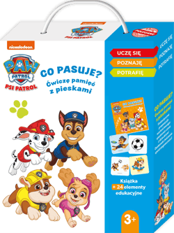 Co pasuje? Psi Patrol. Uczę się, poznaję, potrafię