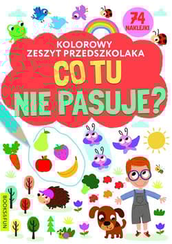 Co tu nie pasuje? Kolorowy zeszyt przedszkolaka