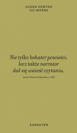 Co ważne - ebook - Susan Sontag