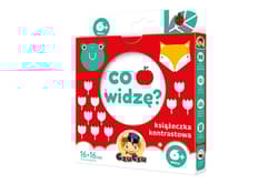Co widzę Książeczka kontrastowa 6 mies+