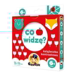 Co widzę Książeczka kontrastowa 6 mies+