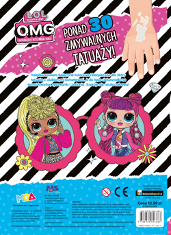 Galeria - zdjęcie nr. 3 - Co za kolory! L.O.L. Surprise! Rysowanki z bajecznymi tatuażami
