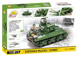 Galeria - zdjęcie nr. 2 - COBI klocki Czołg Sherman M4A3E2 Jumbo COBI-2550