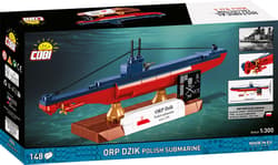 Galeria - zdjęcie nr. 3 - COBI klocki Polish Submarine ORP Dzik COBI-4864