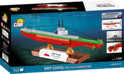 Galeria - zdjęcie nr. 3 - COBI klocki Polish Submarine ORP Sokół COBI-4863